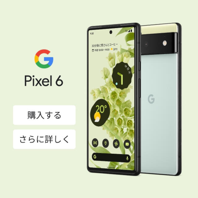 【新品未開封】Google Pixel 6 ソータシーフォーム