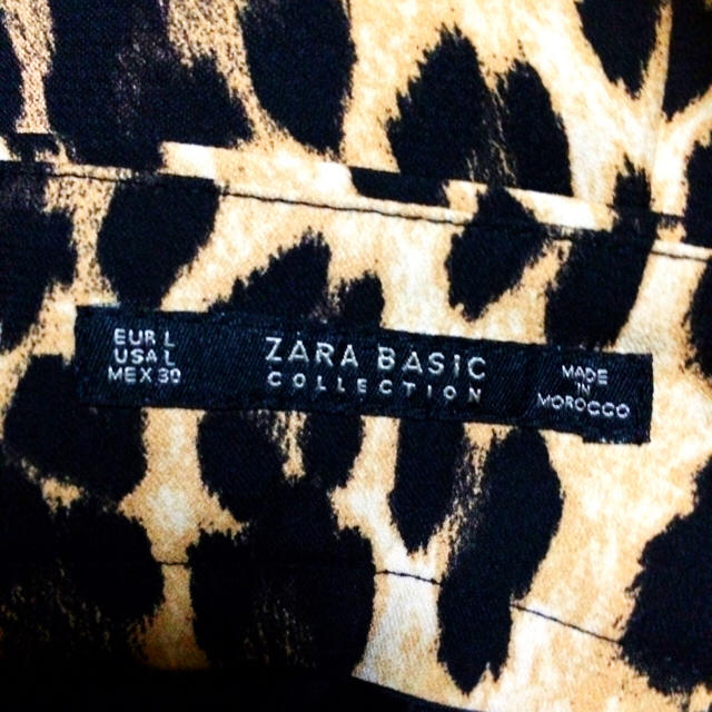 ZARA(ザラ)のZARA レオパードプリント ショーツ レディースのパンツ(ショートパンツ)の商品写真