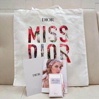 ディオール(Dior)の【新品　未使用】ミス ディオール アートイベント　ノベルティトート(トートバッグ)