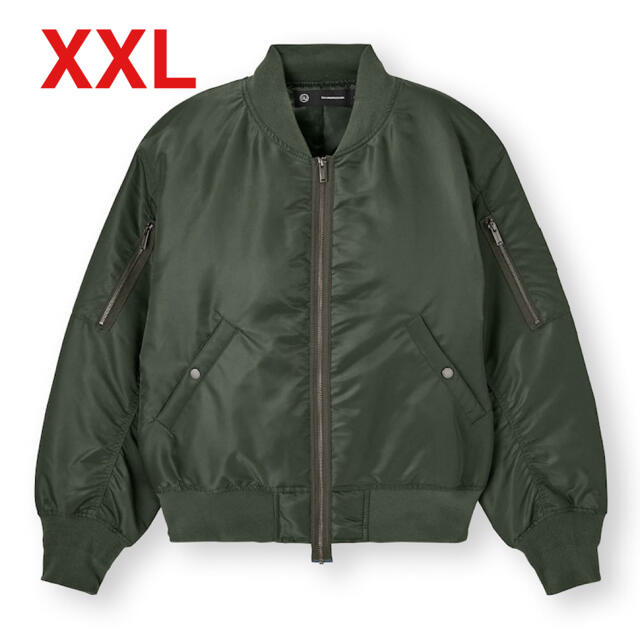 GU(ジーユー)のGU UNDERCOVER MA-1ブルゾン オンライン限定 XXL   メンズのジャケット/アウター(ブルゾン)の商品写真