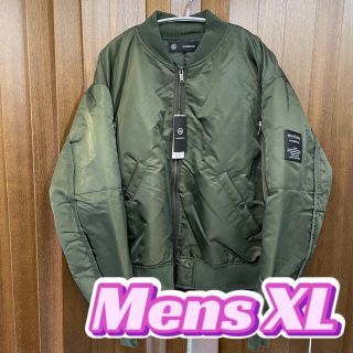 GU×UNDERCOVER MA-1ブルゾン　ダークグリーンXS