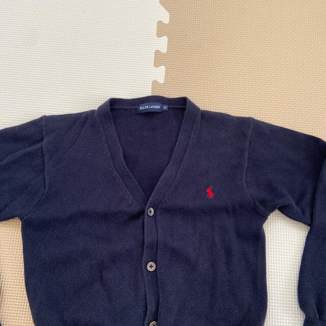 Ralph Lauren(ラルフローレン)のラルフローレン　カーディガン　120 キッズ/ベビー/マタニティのキッズ服男の子用(90cm~)(カーディガン)の商品写真