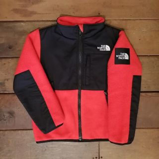 ザノースフェイス(THE NORTH FACE)のノースフェイス キッズ デナリジャケット 120 レッド フリースジャケット(ジャケット/上着)