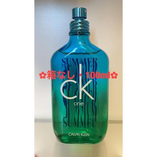 シーケーカルバンクライン(ck Calvin Klein)のカルバンクライン　シーケーワンサマー100ml(香水(男性用))