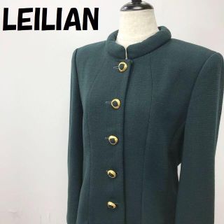 レリアン(leilian)のレリアン スカートスーツ セットアップ ジャケット タイトスカート サイズ11(スーツ)