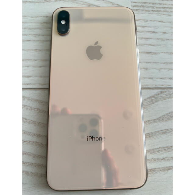 iPhone XS 256GB ゴールド Simロック解除済み