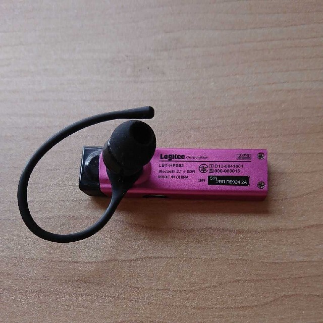 ELECOM(エレコム)のロジテック ヘッドセット LBT-HPS02 ピンク スマホ/家電/カメラのオーディオ機器(ヘッドフォン/イヤフォン)の商品写真