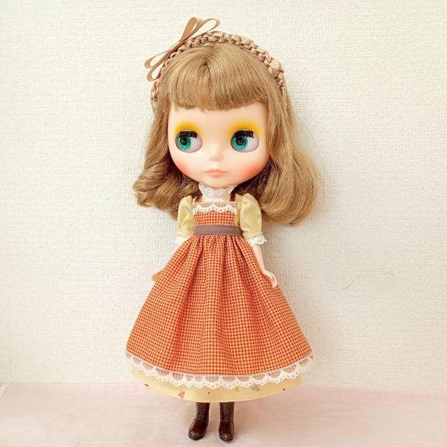 ハンドメイド「モダン チマチョゴリ セット 花柄 」ネオブライス・リカちゃんの服