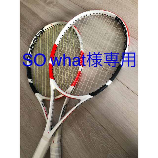 Babolat(バボラ)のBabolatバボラ　ピュアストライク100 2本 スポーツ/アウトドアのテニス(ラケット)の商品写真