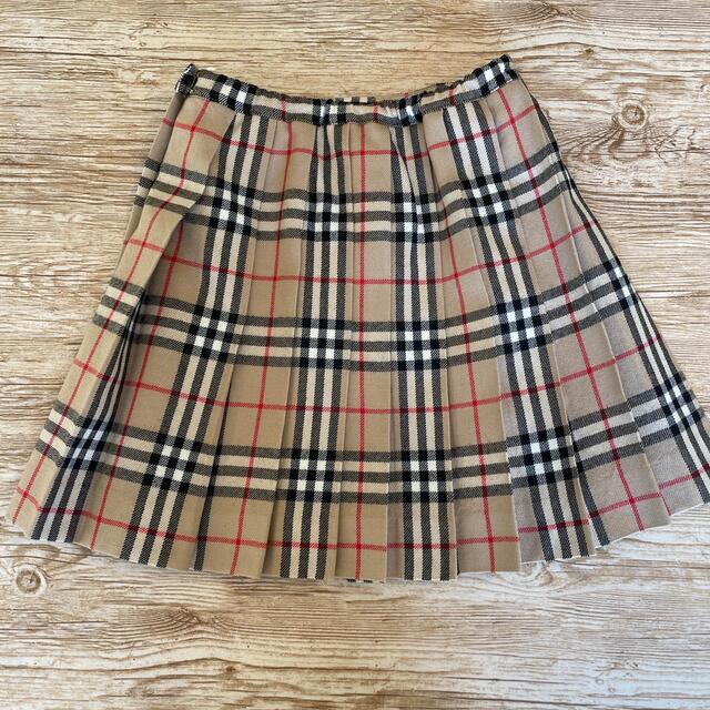 BURBERRY(バーバリー)のBurberry チェックスカート　120cm キッズ/ベビー/マタニティのキッズ服女の子用(90cm~)(スカート)の商品写真