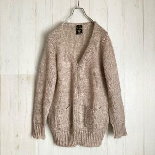 cloth&cross Hug O War Vネック ニット ピンクベージュ クロス＆クロス ハグオーワー