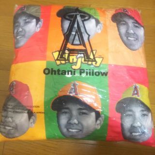 ★新品★大谷 翔平★顔 クッション 枕 「Ohtani Pillow」(記念品/関連グッズ)