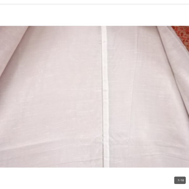 大正ロマン 熨斗に草花模様織り出し 小紋　着物　高級　絹交織　身丈162　裄64 レディースの水着/浴衣(着物)の商品写真