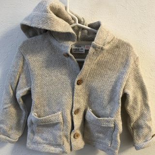 ザラキッズ(ZARA KIDS)のZARA BABY 薄手のジャケット　ベージュ　86cm(ジャケット/コート)