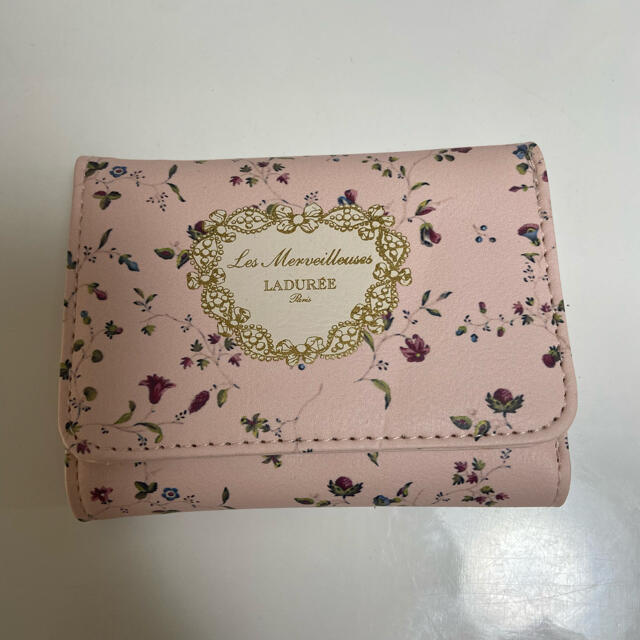 LADUREE ピンク財布　三つ折り財布 メンズのファッション小物(折り財布)の商品写真