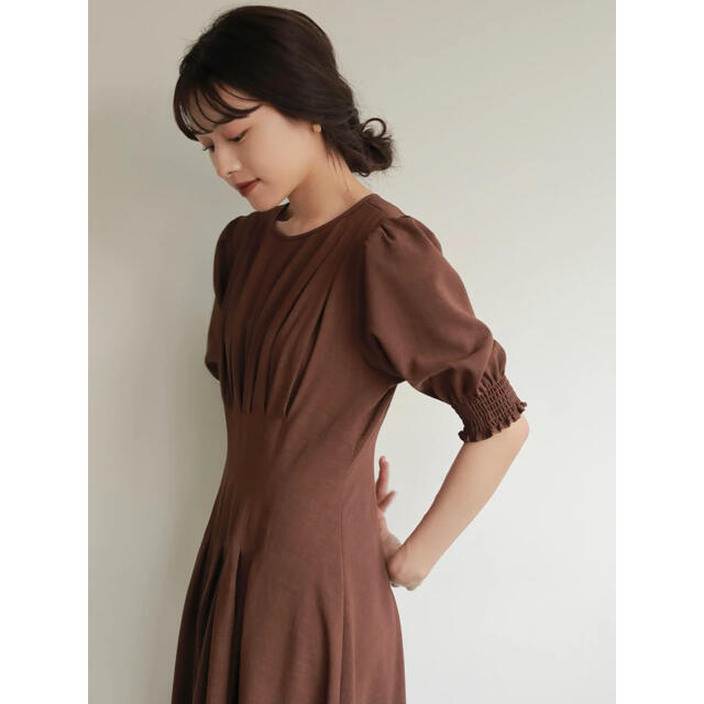 L'Or ロル Tuck Drape Dress タックドレープドレス | www.innoveering.net