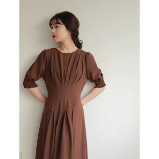 ノーブル(Noble)のL'Or ロル Tuck Drape Dress タックドレープドレス　(ロングワンピース/マキシワンピース)