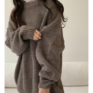 カスタネ(Kastane)のlemore alpaca wool knit(ニット/セーター)