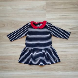 プチバトー(PETIT BATEAU)のプチバトー　ワンピース　18m/81cm(ワンピース)