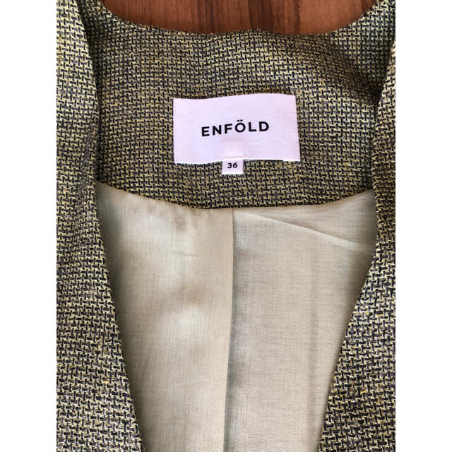 ENFOLD(エンフォルド)のエンフォルド　ロングコート レディースのジャケット/アウター(ロングコート)の商品写真