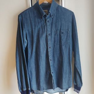 ザダファーオブセントジョージ(The DUFFER of ST.GEORGE)の最終値下げ【Duffer】インディゴシャツ　L(シャツ)