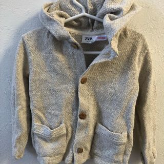 ザラキッズ(ZARA KIDS)のZARA 薄手ジャケット　ベージュ　98cm(ジャケット/上着)