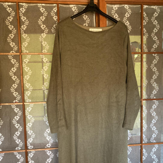今季新品タグ付】パメオポーズ☆Holmes Shirts Dress グリーン