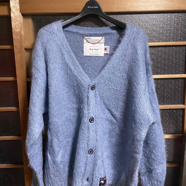 DAIRIKU 21AW Molly Mohair Knit Cardigan メンズのトップス(カーディガン)の商品写真