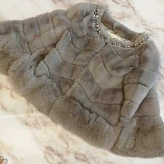 グレースコンチネンタル ファーコート(レディース)(ビジュー)の通販
