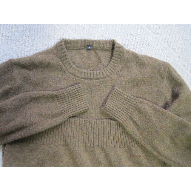 MUJI (無印良品)(ムジルシリョウヒン)の無印良品　メリノウールミドルゲージクルーネックセーター　 メンズのトップス(ニット/セーター)の商品写真