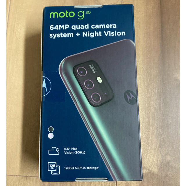 【新品 未開封】Motorola moto g30 4GB/128GB