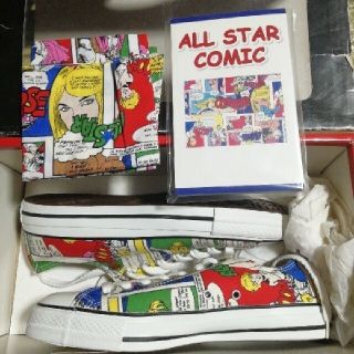 コンバース(CONVERSE)の2002 コンバース オールスター コミック柄 27.5(スニーカー)