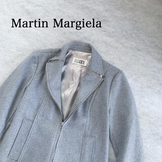 マルタンマルジェラ(Maison Martin Margiela)のマルタンマルジェラ　ロングコート　サイズ38 美品(ロングコート)