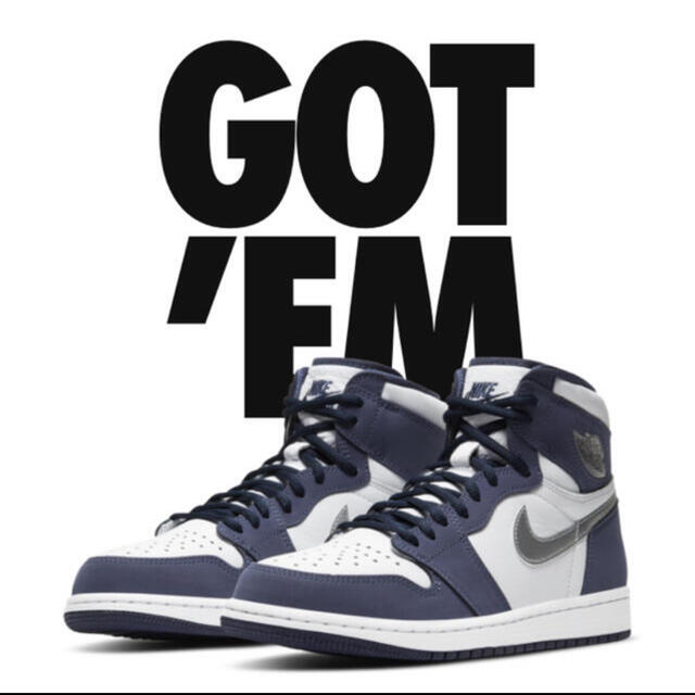 AIR JORDAN1 HIGH OG Midnight Navy 26.5cm