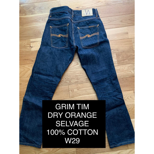 Nudie Jeans(ヌーディジーンズ)のNudie Jeans ヌーディー GRIM TIM SELVAGE w29 メンズのパンツ(デニム/ジーンズ)の商品写真