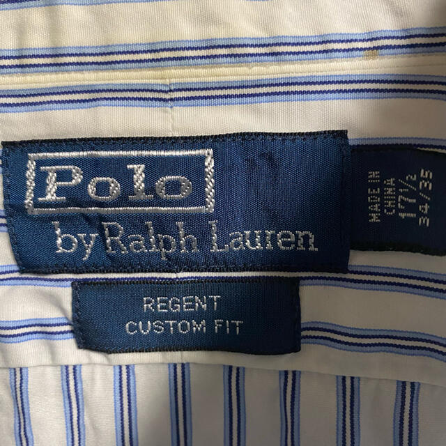 POLO RALPH LAUREN(ポロラルフローレン)の90s 古着 ポロ ラルフローレン XL BDシャツ ゆるだぼ ビッグシルエット メンズのトップス(シャツ)の商品写真