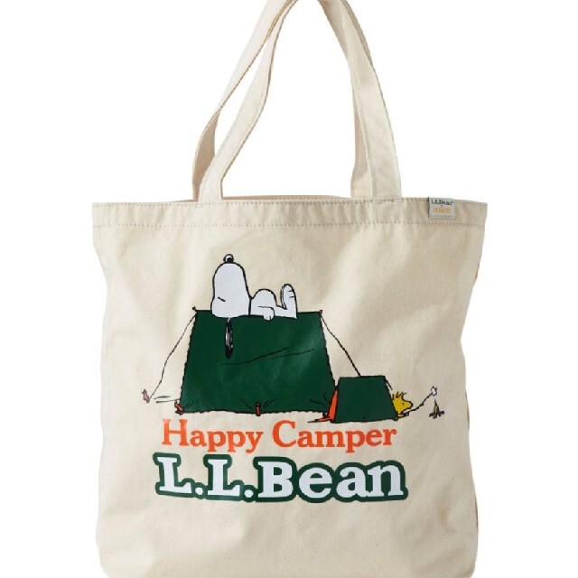 新品 エルエルビーン×Peanuts スヌーピー 限定コラボ トート | フリマアプリ ラクマ