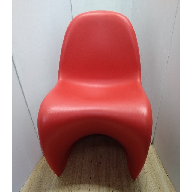 H 様専用　ノーチェ　チェア　インテリア　レッド　真っ赤なチェア インテリア/住まい/日用品の椅子/チェア(ダイニングチェア)の商品写真
