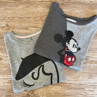 ギャップキッズ(GAP Kids)のGapKids　ロンT　2枚セット　120cm(Tシャツ/カットソー)