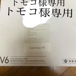 V6記念品 リーフレット(アイドルグッズ)