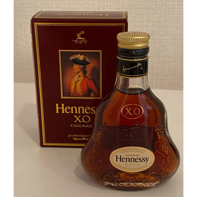 Hennessy OX ミニボトル　50ml 食品/飲料/酒の酒(ブランデー)の商品写真