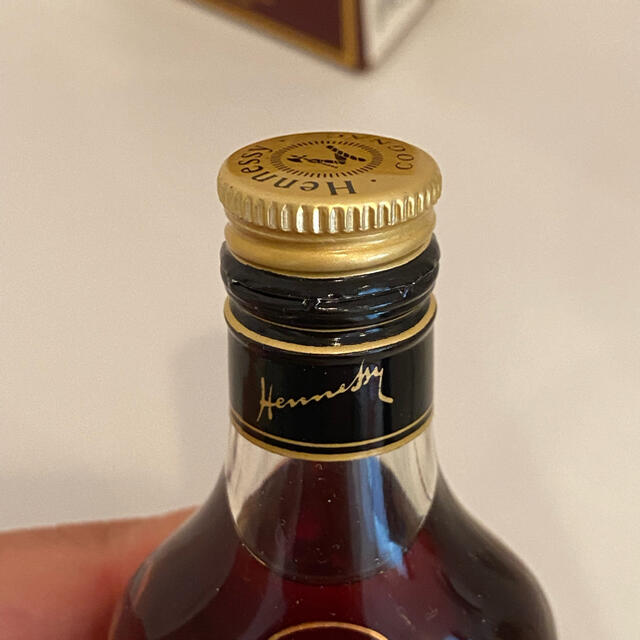 Hennessy OX ミニボトル　50ml 食品/飲料/酒の酒(ブランデー)の商品写真