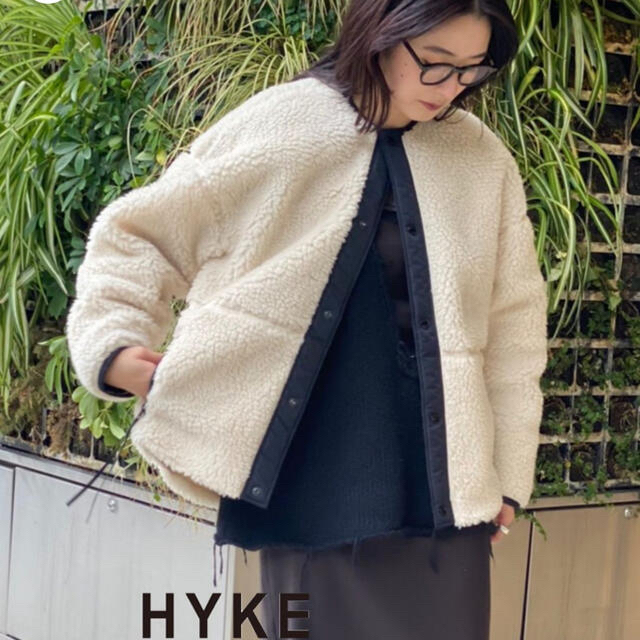 HYKE - 【美品】HYKE ボアコート サイズ1の通販 by yama's shop