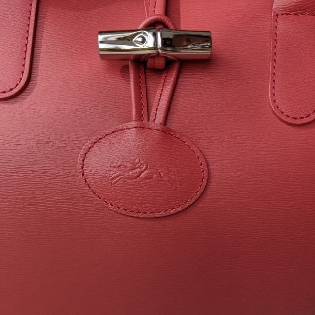 LONGCHAMP(ロンシャン)のLONGCHAMP ロンシャン ロゾ ハンドバック トートバッグ フィグ レディースのバッグ(ハンドバッグ)の商品写真