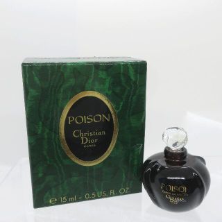 クリスチャンディオール(Christian Dior)の新品未使用・廃盤・希少　ディオール　プワゾン　POISON　パルファム　15ml(ユニセックス)