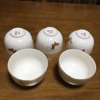 ハナエモリ(HANAE MORI)のHM美食器 湯のみ5脚(食器)