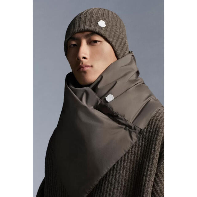 新品 MONCLER GENIUS x HYKE ハイク ダウンスカーフ