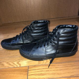 ヴァンズ(VANS)のVANS ブラック　スニーカー(スニーカー)