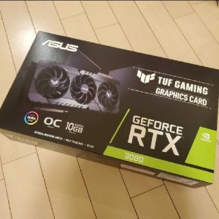 エイスース(ASUS)のASUS RTX 3080 TUF (no LHR)(PCパーツ)