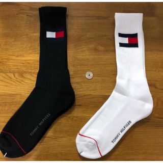 トミーヒルフィガー(TOMMY HILFIGER)の新品トミーヒルフィガーTOMMY HILFIGERメンズソックス2足セット322(ソックス)